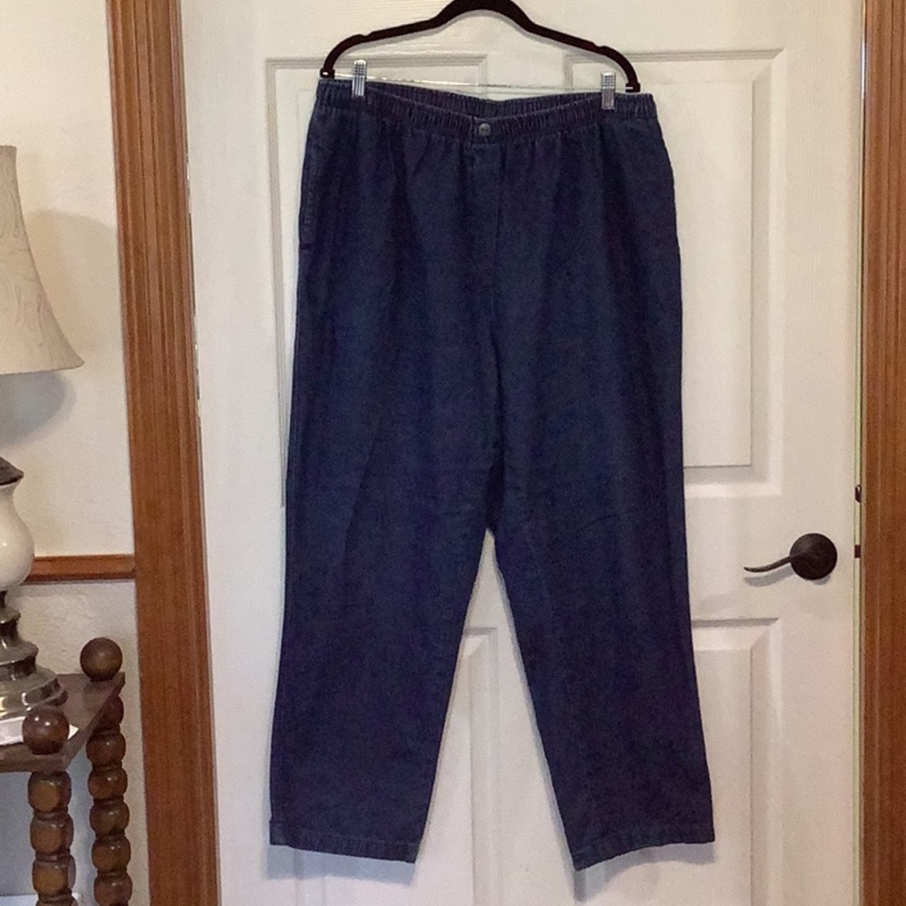 Womens elastic jeans
